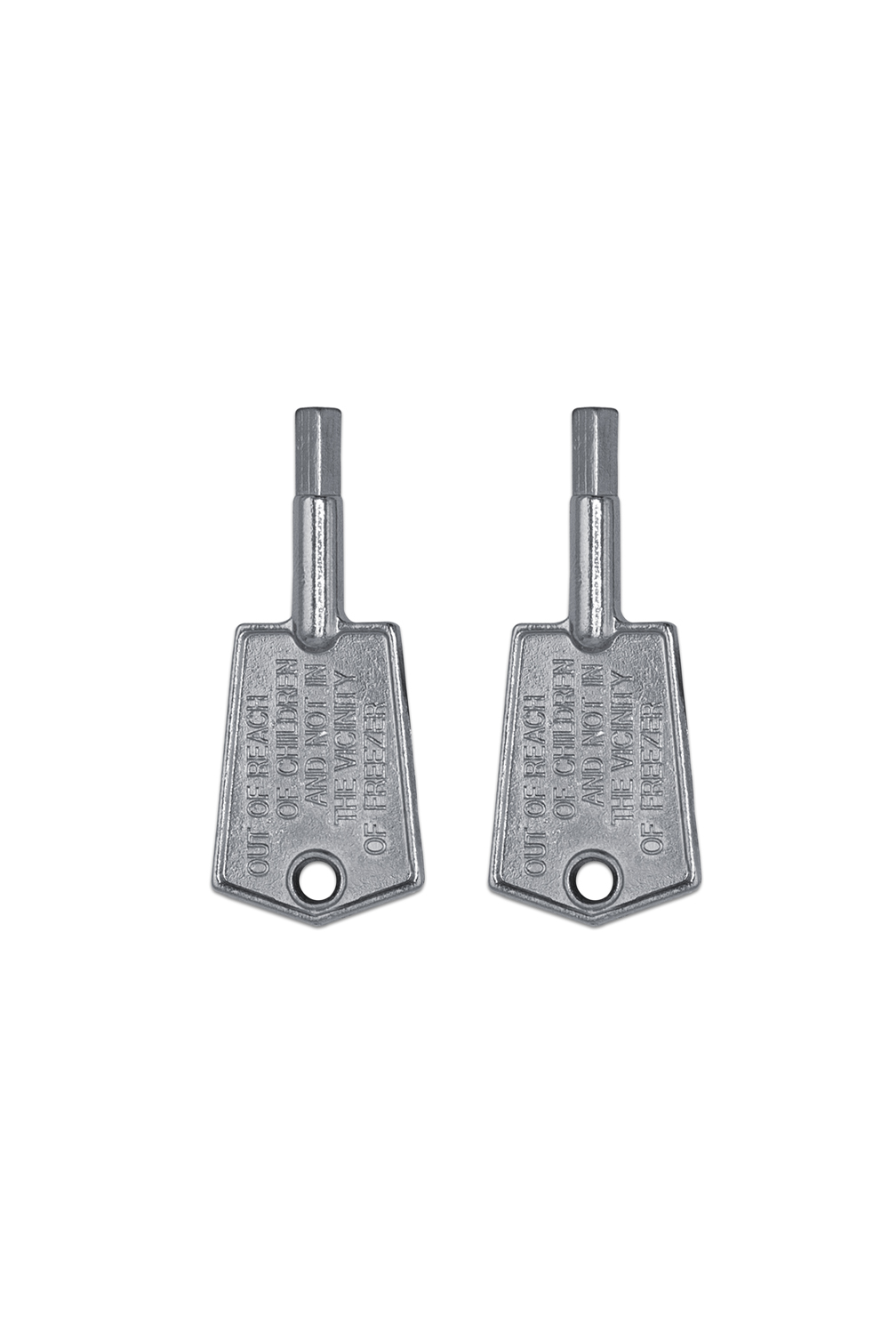 Set of 2 keys to be used with select Summit or Accucold refrigerators